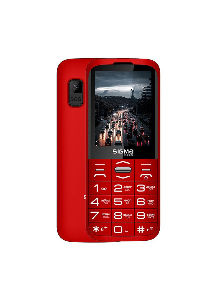 Мобильный телефон Comfort 50 Grace TypeC Red (4827798121825) Sigma (296481548)
