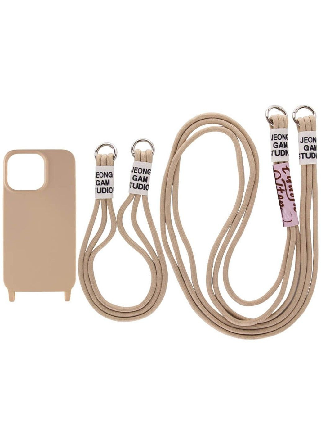 Чехол TPU two straps California для Apple iPhone 13 Pro (6.1") Epik (292314465)