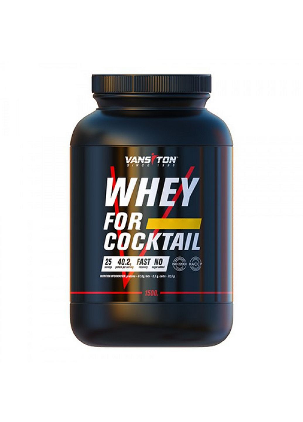 Протеин Whey For Cocktail, 1.5 кг Шоколад Vansiton (293417256)