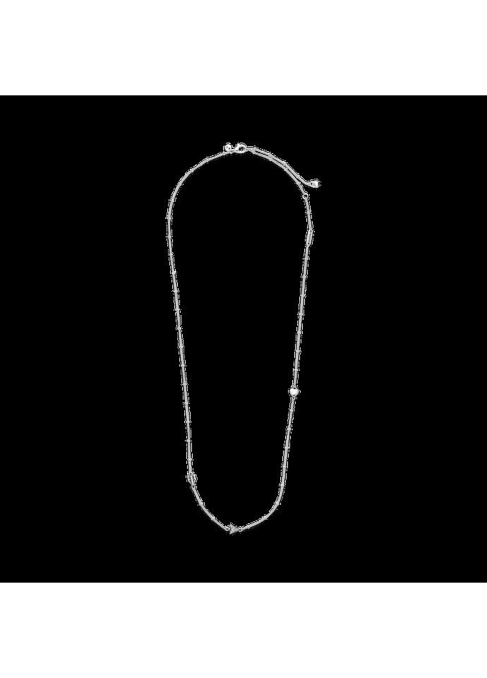 Срібне колье Пандора "Сяюча стріла" 397795CZ Kabluchka (355462754)