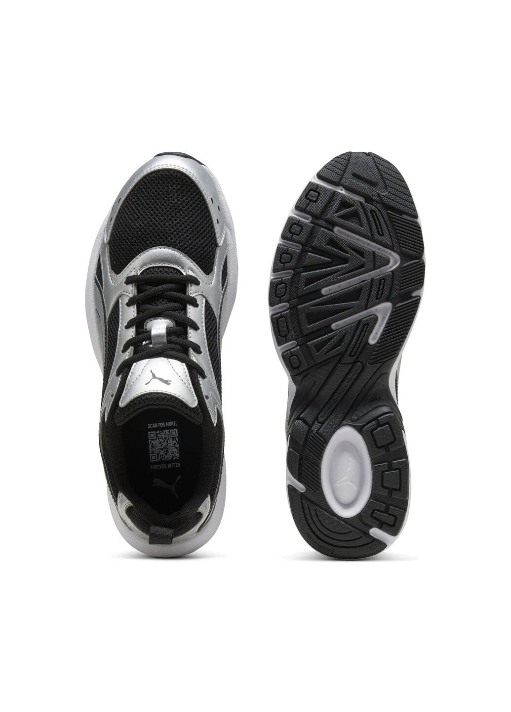 Чорні всесезонні кросівки milenio tech sneakers unisex Puma