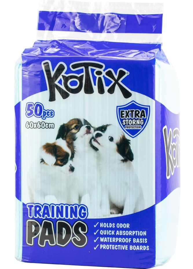 Пеленки для собак Premium 60 x 60 см 50 шт (4820266661342) KOTIX (282822973)