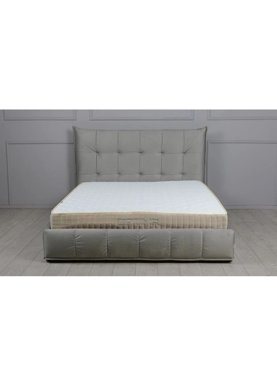 Двоспальне ліжко Теана сіре 160x200 з підйомним механізмом EGO HOME (384130386)