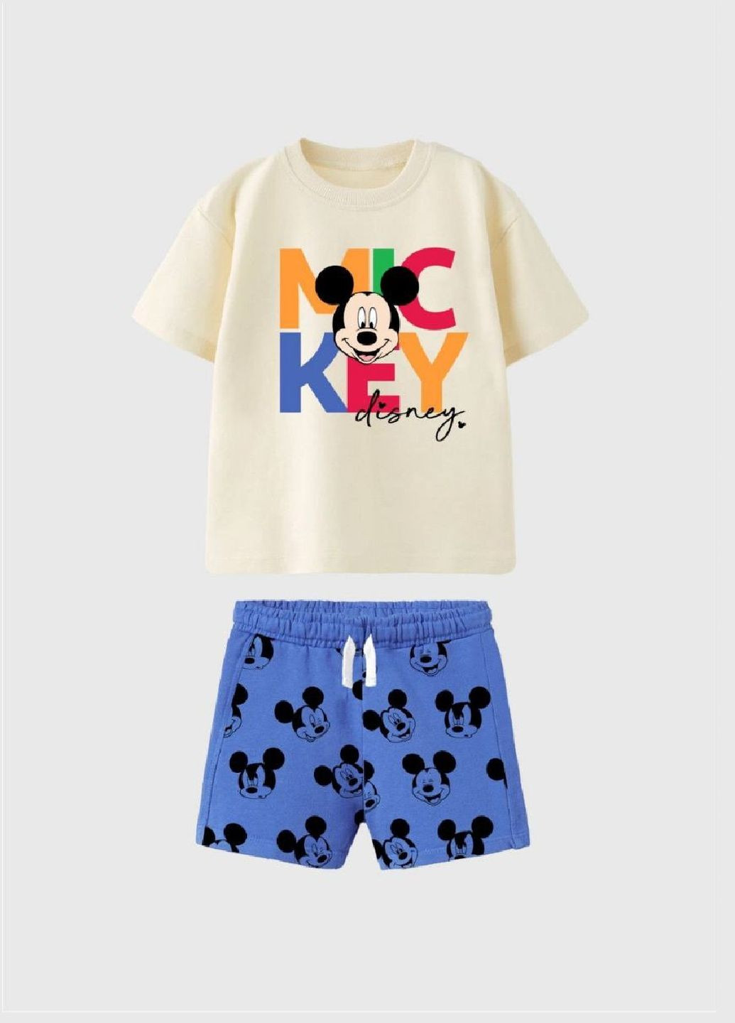 Комплект (футболка, шорты Mickey Mouse (Микки Маус)) TRW250424 Disney футболка+шорти (291014941)