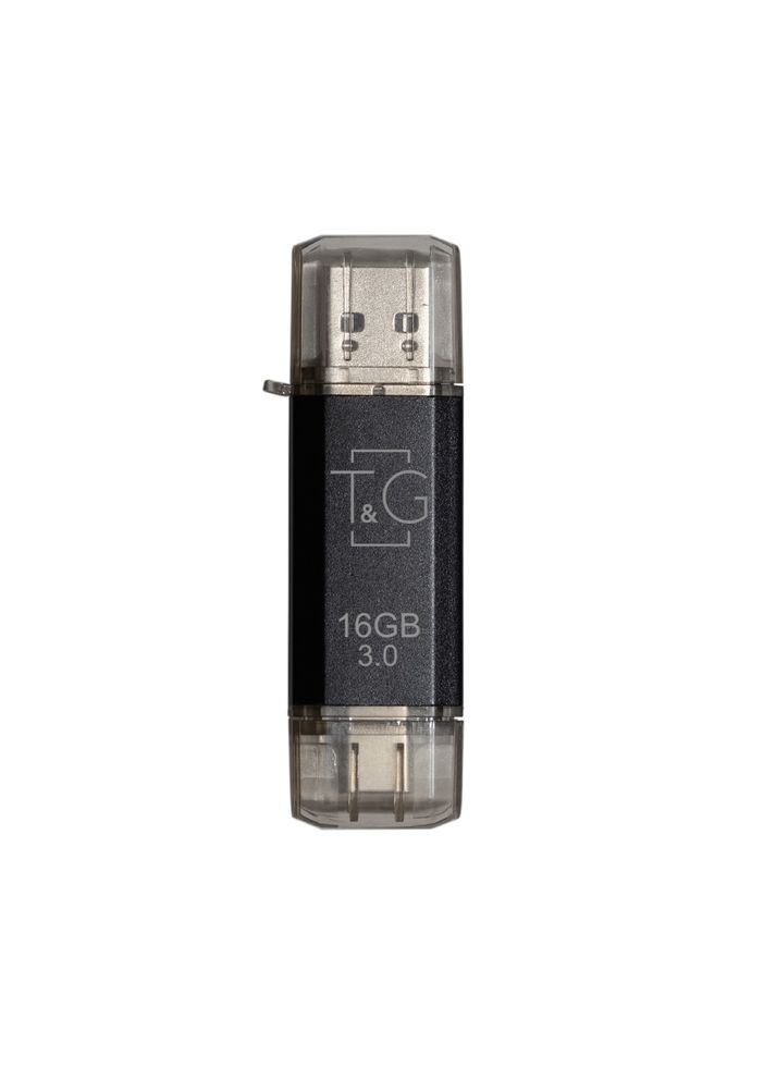 Флеш-накопичувач USB 3.0 16GB Type-C 009 Star Series Black (TG009TC-16GBK3) T&G (336960052)