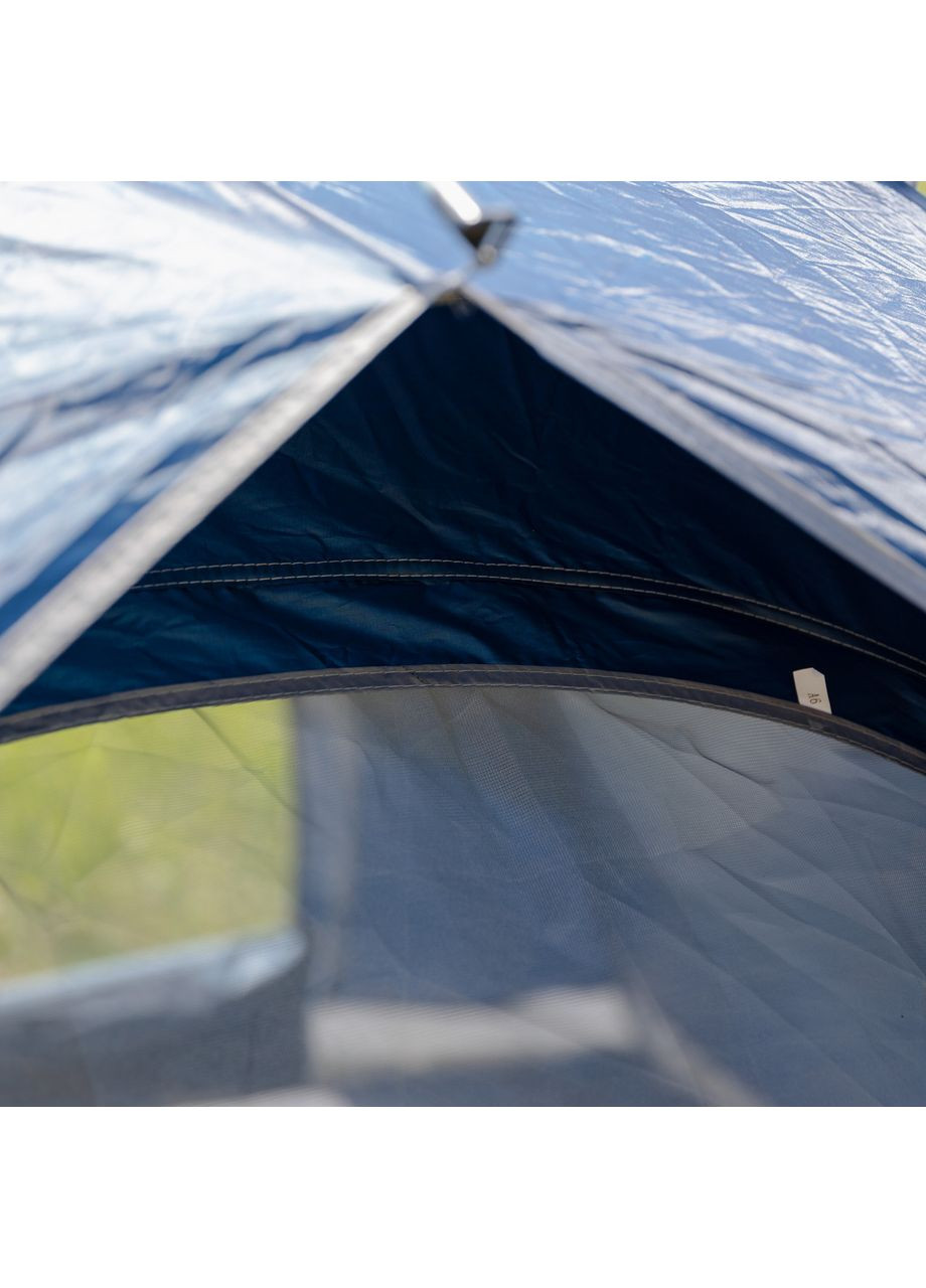 Намет кемпінговий тримісний автоматичний синій для відпочинку на природі та кемпінгу ProDobro (364191793)