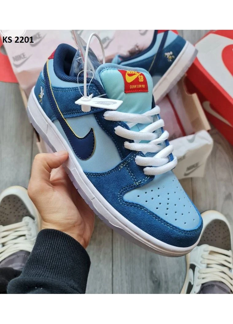 Цветные летние кроссовки nike sb dunk low pro x why so sad? найк сб данк No Brand