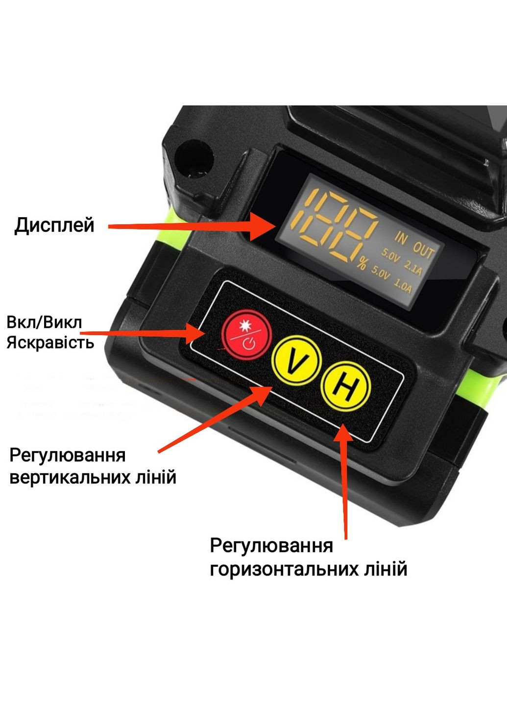 Лазерный уровень 4D Green 16 линий Hilda (317938744)