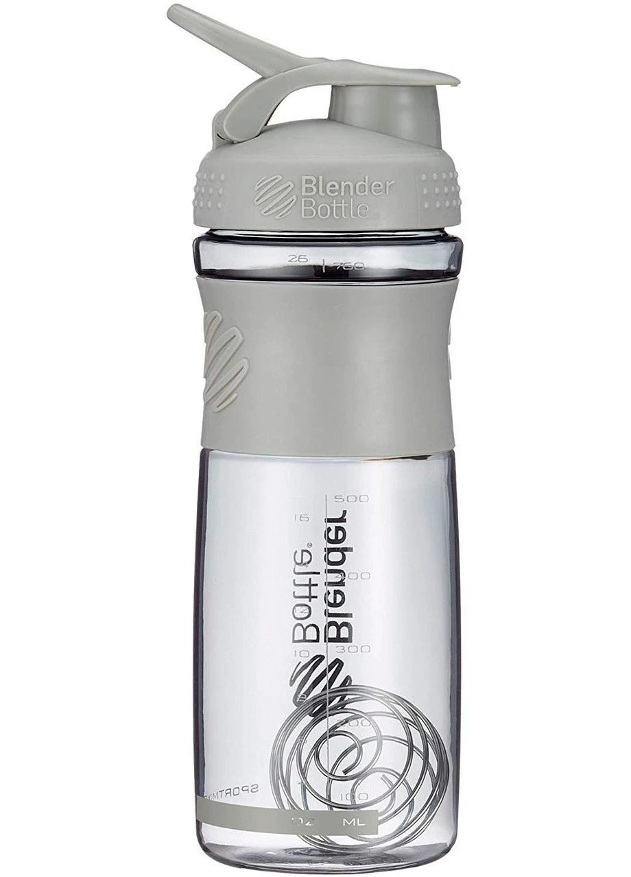 Шейкер спортивний (пляшка) BlenderBottle SportMixer Flip 28oz/820ml Grey Blender Bottle (395013943)