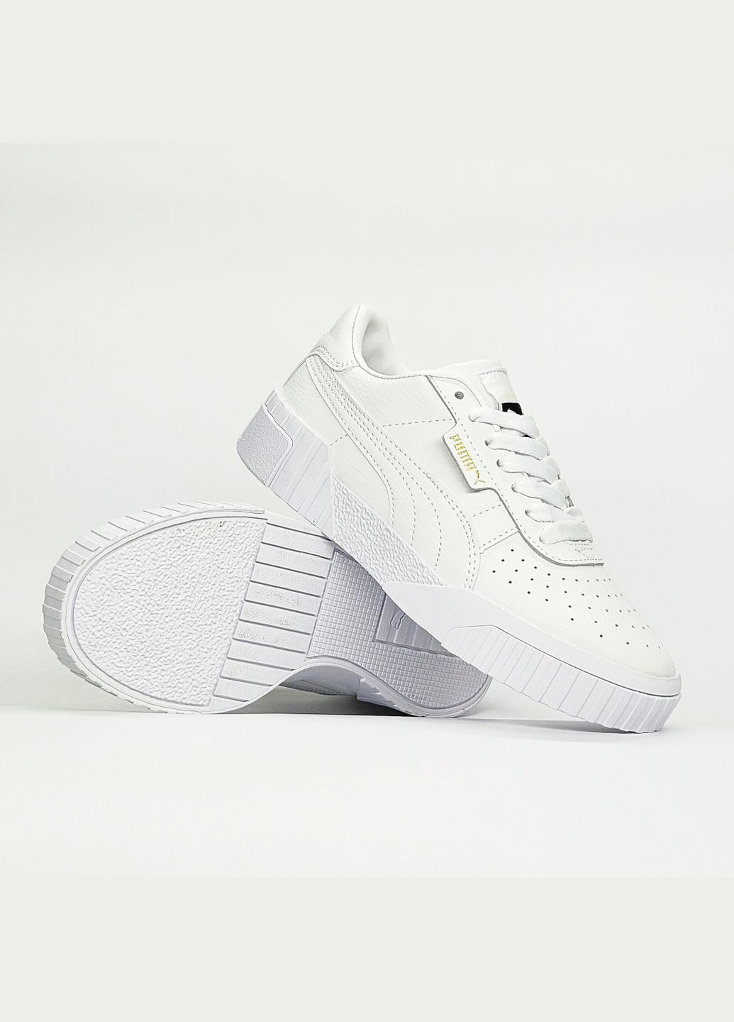 Кроссовки женские Puma Cali Bold white | Пума белые No Brand белые демисезоны (307397758)