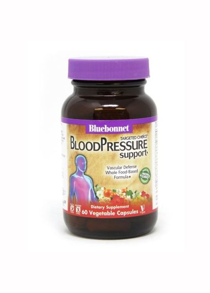 Натуральна добавка Targeted Choice Blood Pressure Support, 60 вегакапсул Bluebonnet Nutrition (334706391)