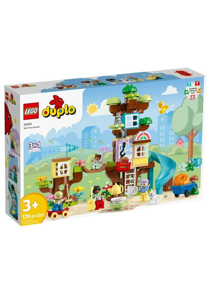 Конструктор DUPLO Будиночок на дереві 3 в 1 (10993) Lego (281425500)