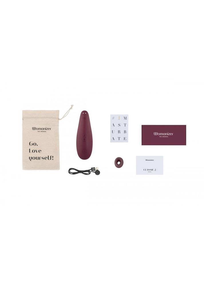 Вакуумний кліторальний стимулятор Classic 2 Bordeaux Womanizer (303890564)