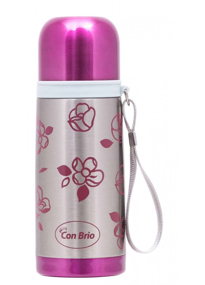Термос питьевой Сon Brio СB-317-Сrimson 350 мл малиновый Con Brio (360643287)