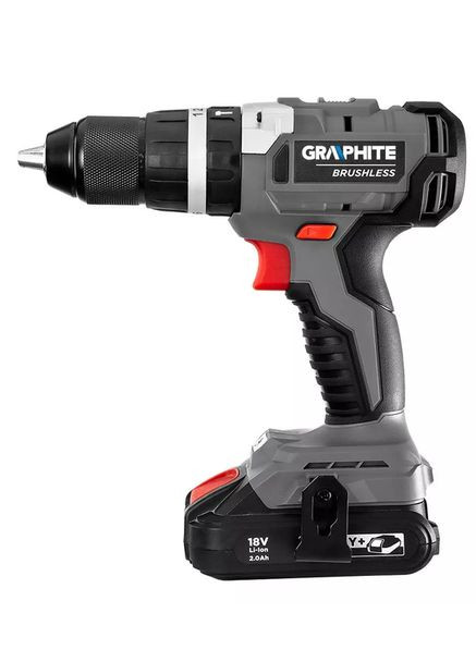 Шурупокрут-дриль акумуляторний Energy+ без АКБ та ЗП (58G020) Graphite (360423017)