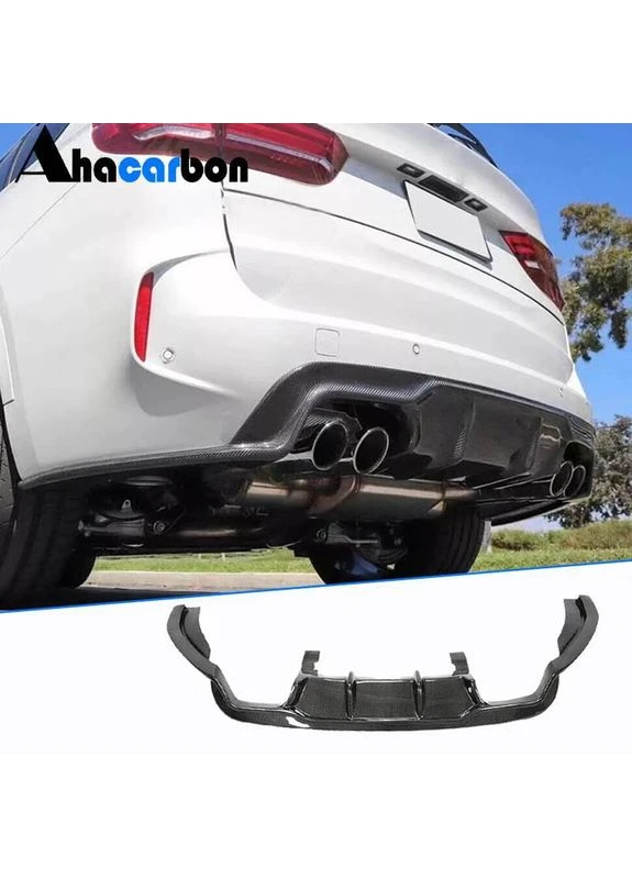 Диффузор заднего бампера Карбон V1 (для F85) для X5 F-15 2013-2018 гг BMW (389782597)