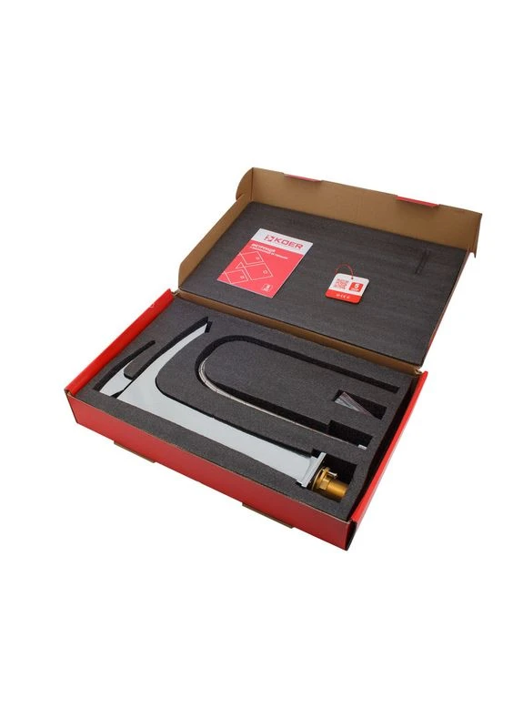 Смеситель для умывальника KB-11007-01 высокий (Цвет хром) (KR3440) KOER (322006443)
