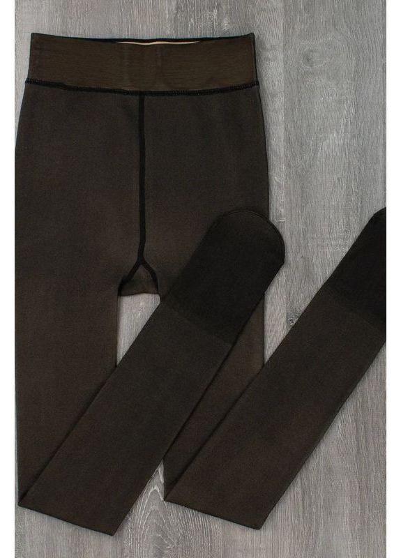 Колготы утепленные на флисе с эффектом голых ножек (p-18675) Носи своє (370656563)