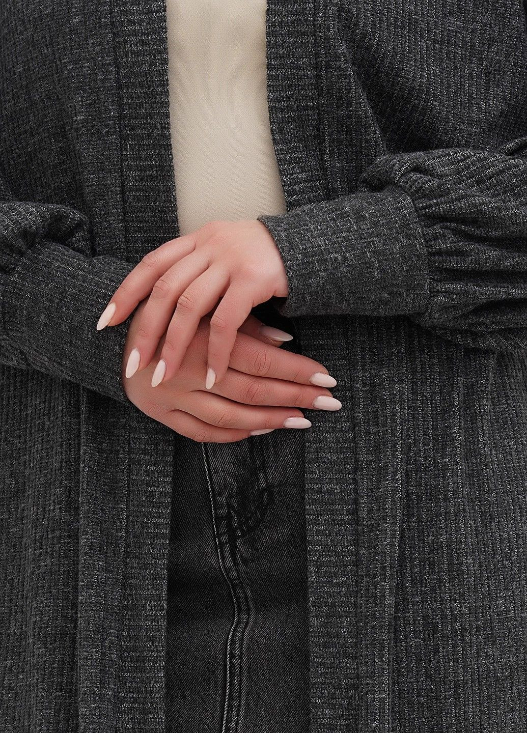 Серый демисезонный кардиган George