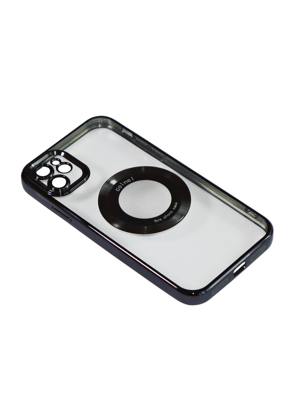 Магнитный чехол XON PhoneCase Magnetic для iPhone 11 (PCMC1111100B 8024) Черный/Прозрачный XON E-Tech (322720532)