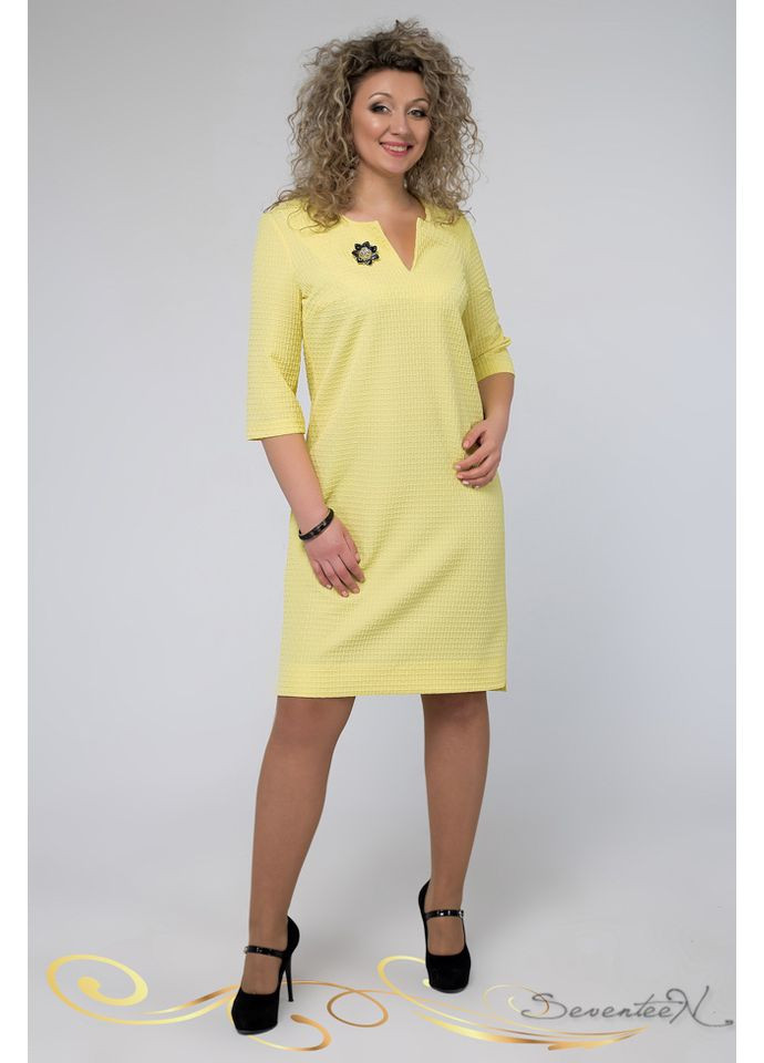 Жовтий сукня 602.1283 Seventeen