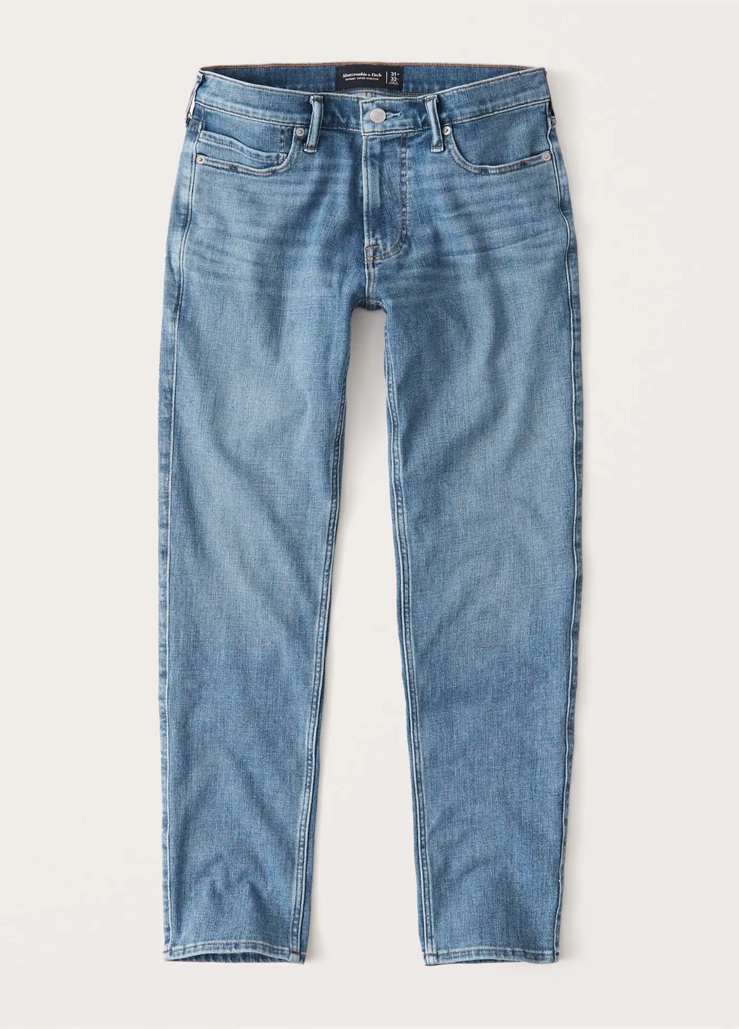 Синие демисезонные джинсы skinny taper af8835m Abercrombie & Fitch