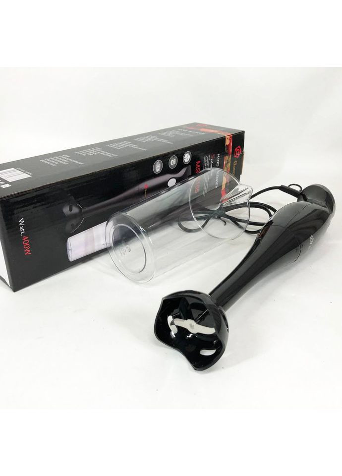 Блендер MS-5105 400 Вт со стаканом, красивый погружной блендер для дома, электрический блендер Domotec (365813312)