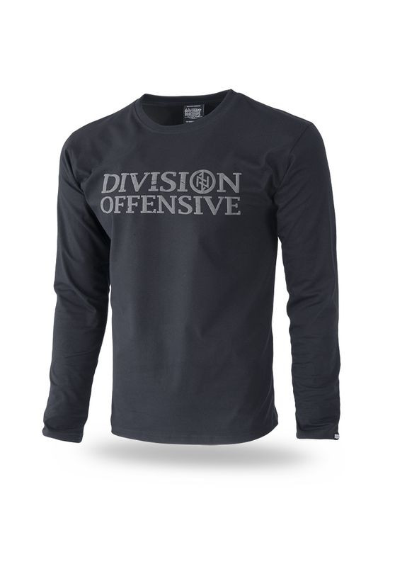 Черный демисезонный лонгслив Dobermans Aggressive