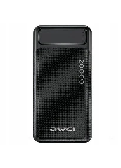 Power Bank P6K 20000mAh Black UA Awei (381609428)