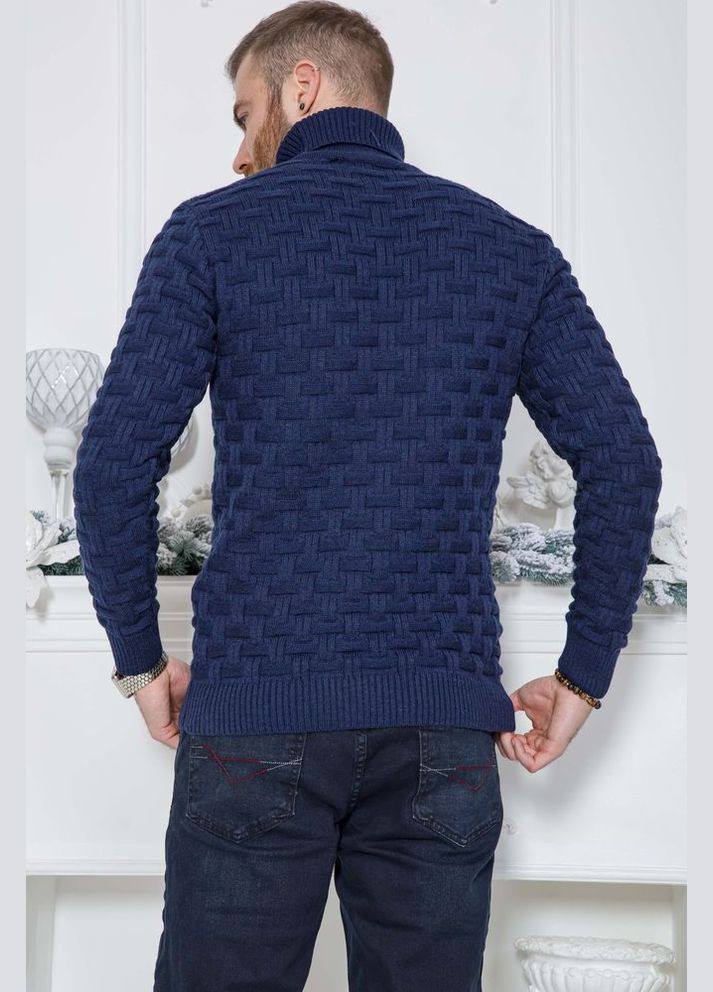 Синій светр чоловічий, колір мокко, Ager