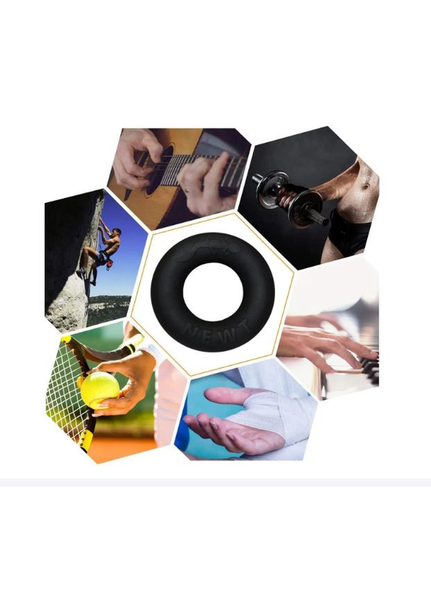 Еспандер для кисті гумове кільце Power Grip 4060 кг m1145 Newt (315494207)