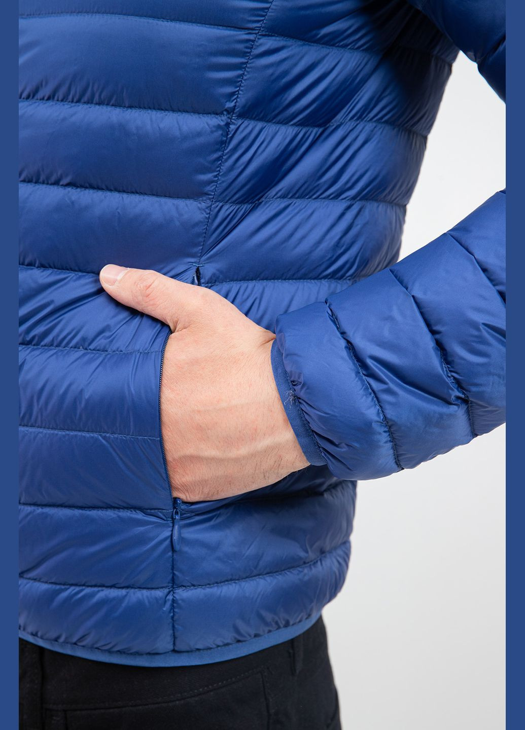 Синій демісезонний Пуховик JOTT