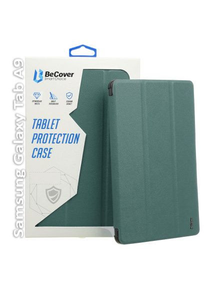 Чехол для планшета Smart Case Samsung Tab A9 SM-X115 8.7" Dark Green (709907) BeCover Smart Case Samsung Tab A9 SM-X115 8.7&quot; Dark Green (366495681)