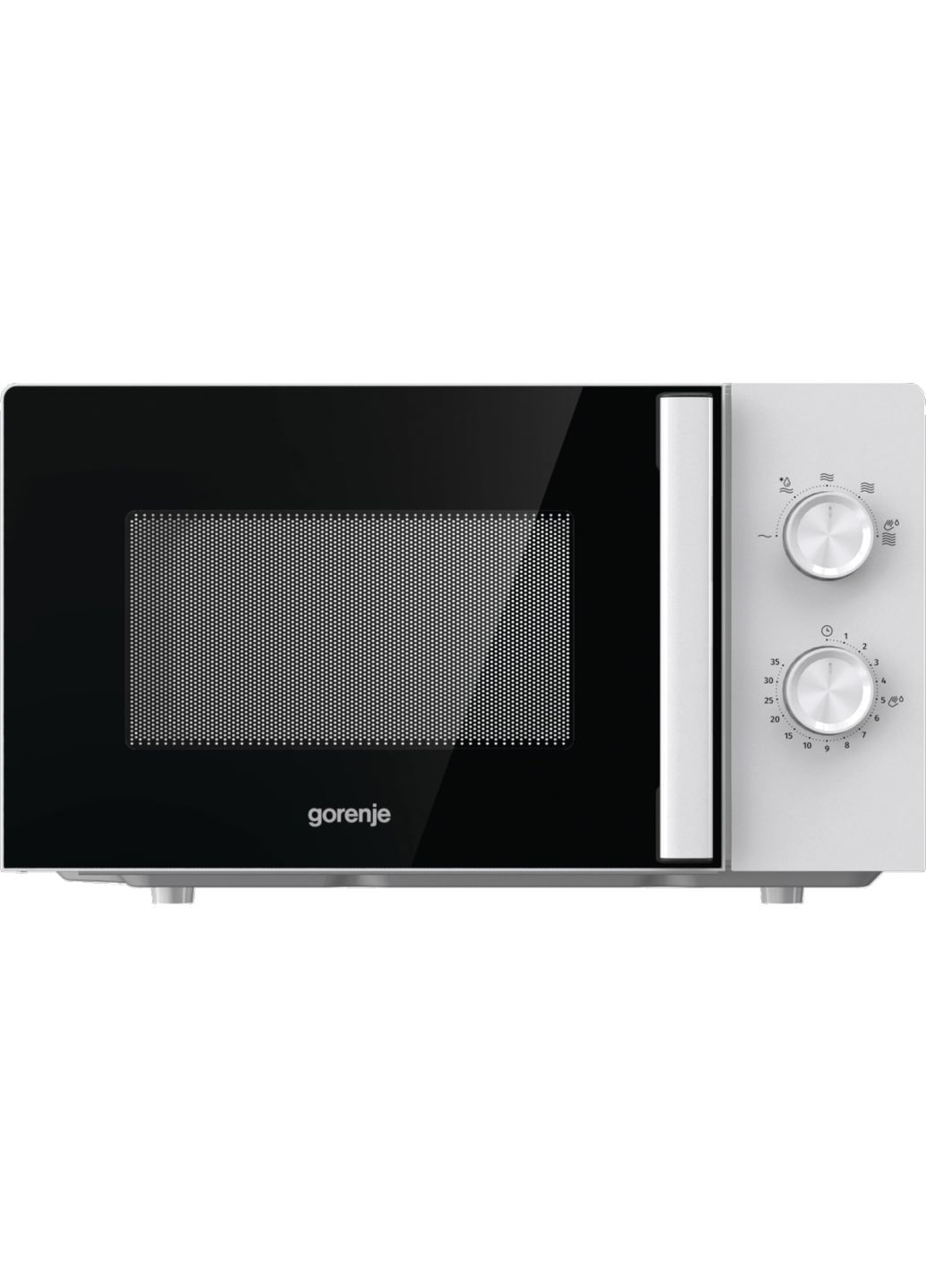 Микроволновая печь MO20E1WH, 20л, мех. управляющий, 800Вт, Gorenje
