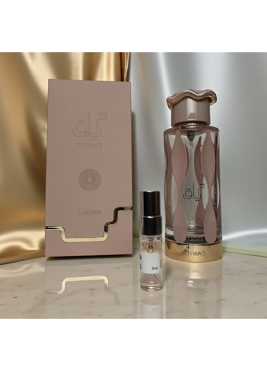 Парфумована вода Lattafa Teriaq 3 Lattafa Perfumes (365653729)