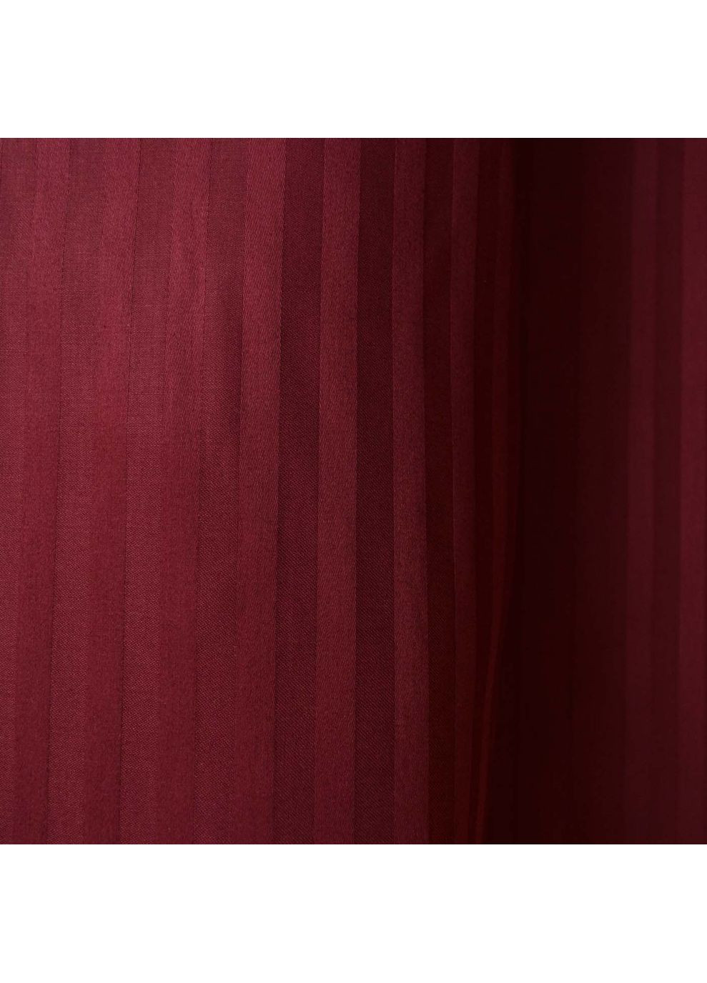 Наволочка страйп сатин на подушку 40х40 см 125 г/м2 YouStar 1 шт. (Бордовый) GM Textile (361853888)