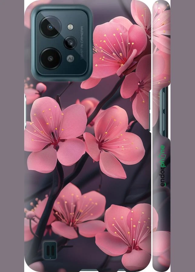 Чехол на Realme C31 Пурпурная Сакура "6075m-2593-70447" Endorphone (329827969)