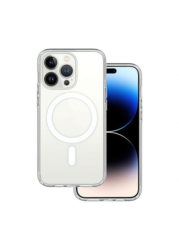 Чохол Original з функцією MagSafe для Apple iPhone 16 Plus прозорий без індикатора встановлення No Brand (333827795)