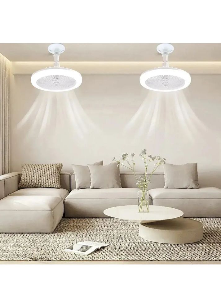 Вентилятор-люстра универсальный потолочный Multi-function Fan Light 2в1 Foreo (363831496)