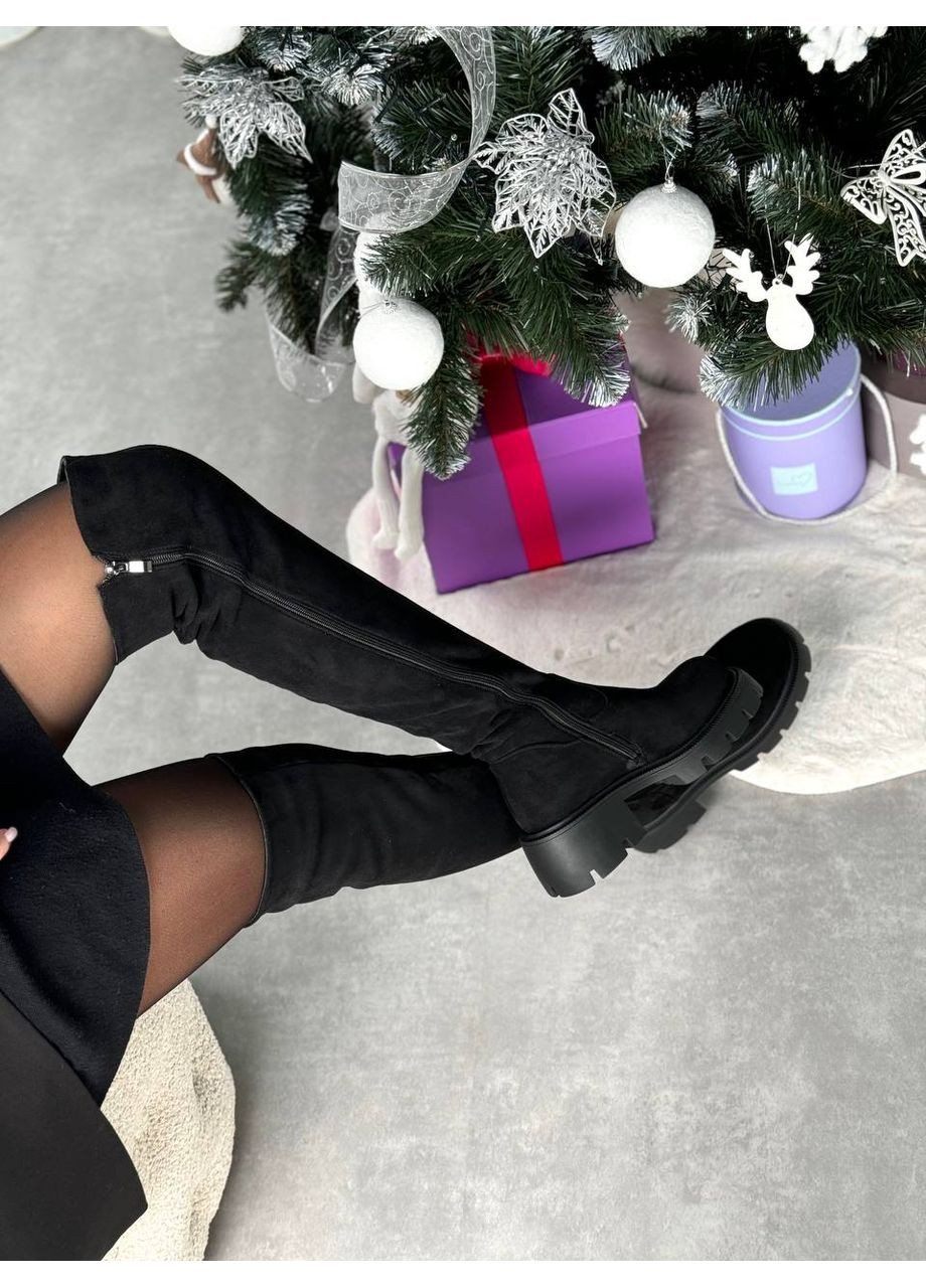 Черные осенние ботфорты "ruti" Helen