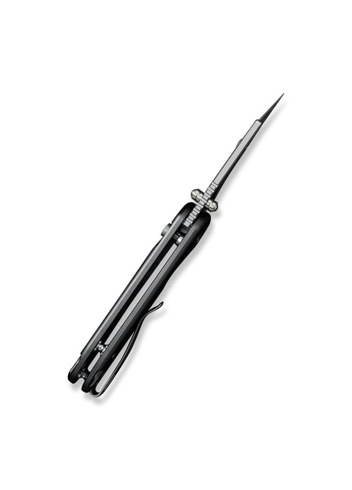 Нож трапеция складной карманный Elementum Utility, (5.8 см) 6Cr13 / Aluminum серый Civivi (385885110)