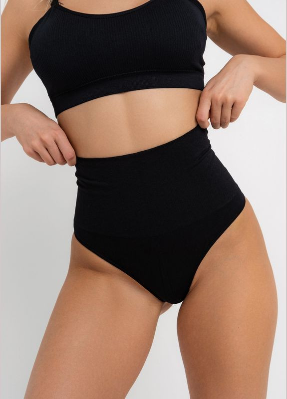 Корректирующие трусики с утяжкой корректирующее белье утягивающие трусы с широким поясом высокая посадка стринги Cindylove (299723172)