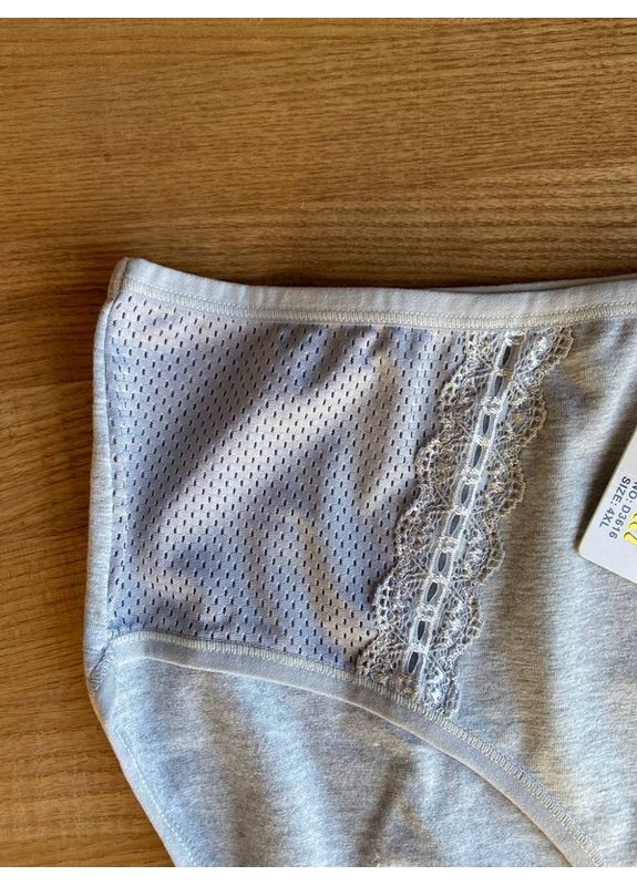 Однотонные трусы из натурального хлопка с высокой посадкой Beisdanna Сліп (361665823)