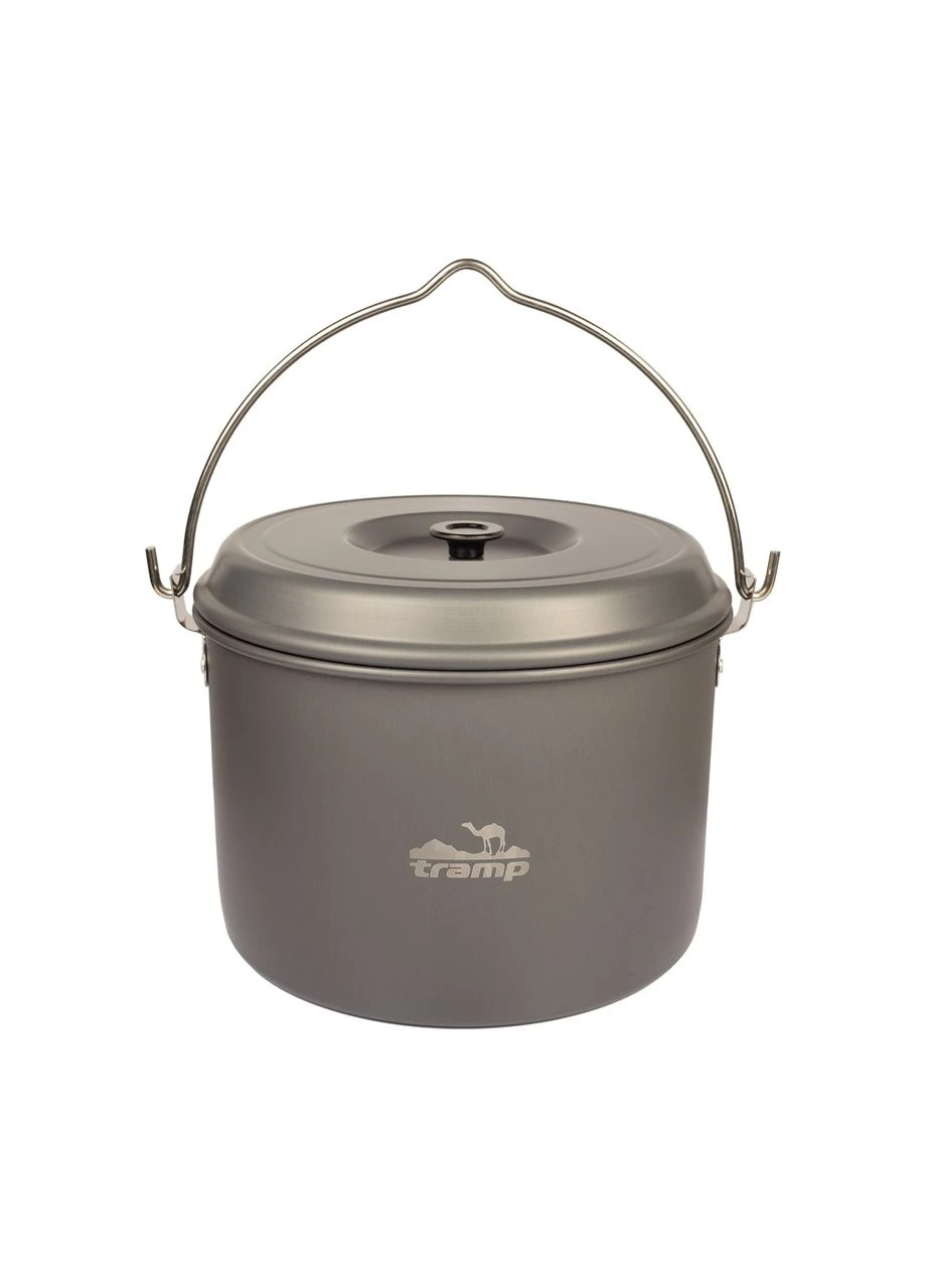 Казан анодированный с крышкой 7л UTRC-041 Tramp (368703660)