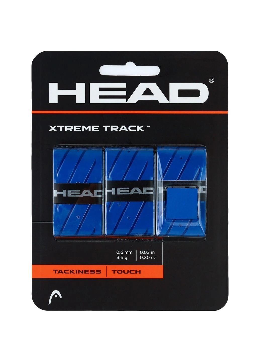 Обмотка для ракеток разноцветная (1 упаковка, 3 штуки) 285-124 mx Head XTREMETRACK OVERGRIP (401821533)