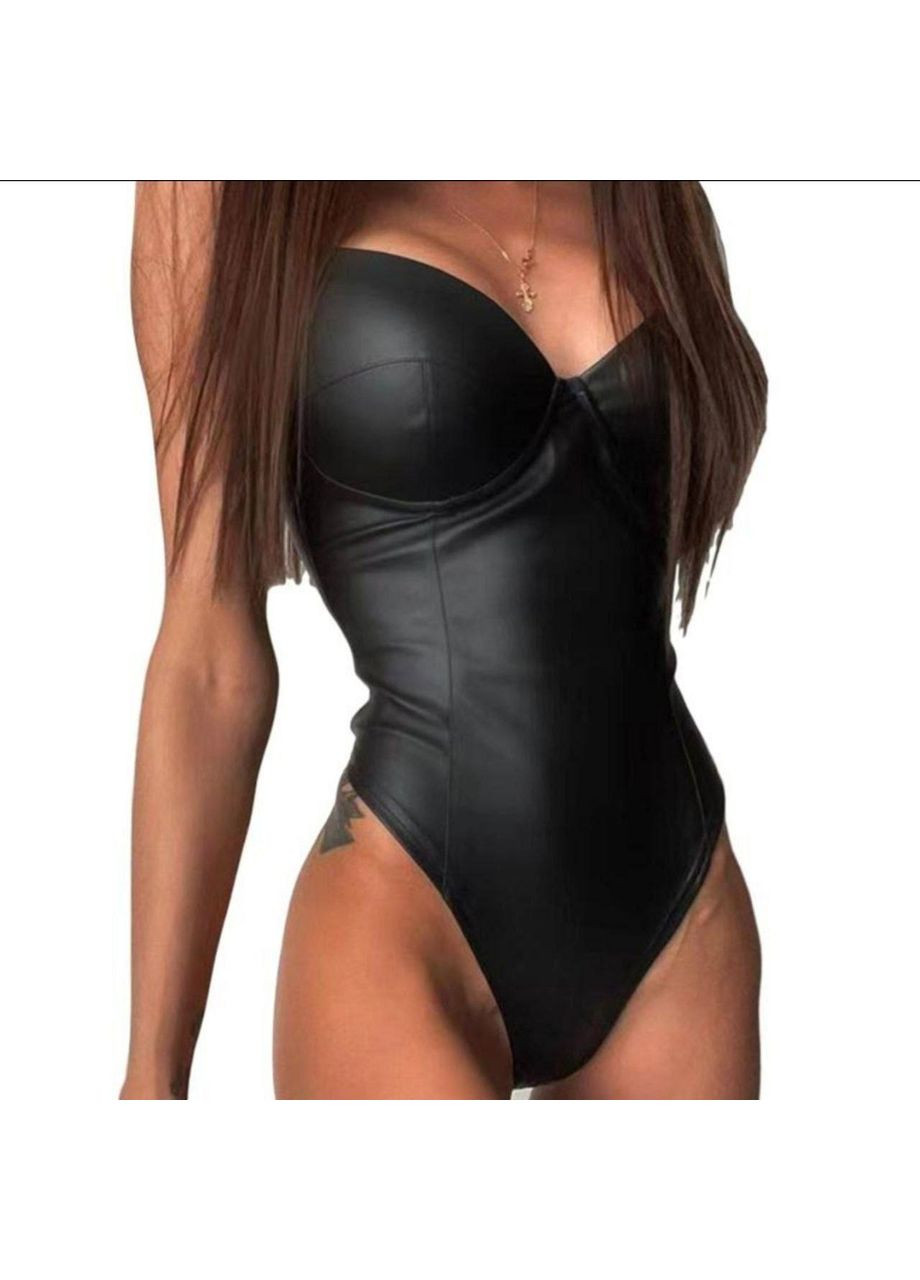 Женский кожаный боди Adelante (352191641)