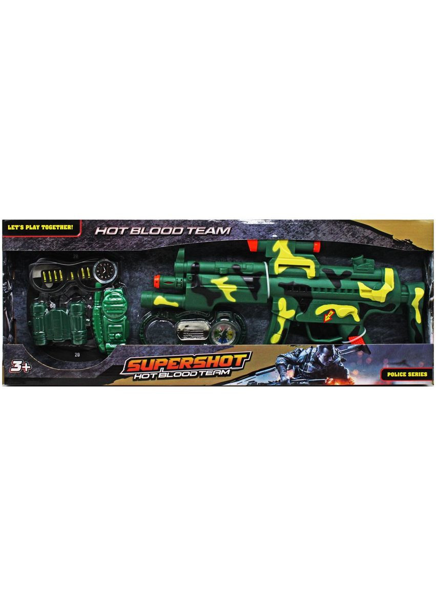 Военный набор с автоматом "Supershot" MIC (292252156)