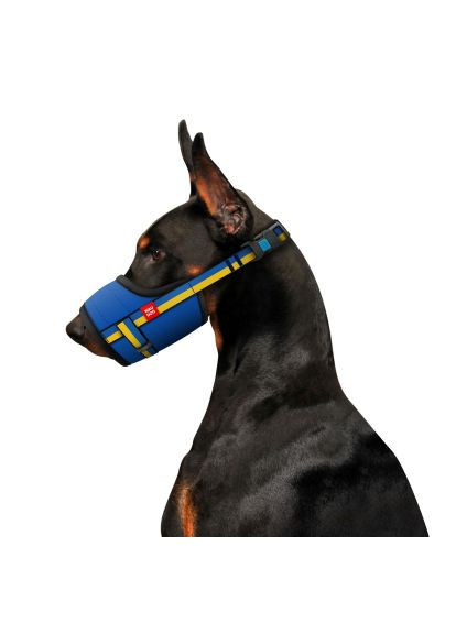 Намордник для собак Nylon «Colors of freedom» XL 35-43 см (353-4020) WAUDOG Nylon Colors of freedom XL 35-43 см (366735065)