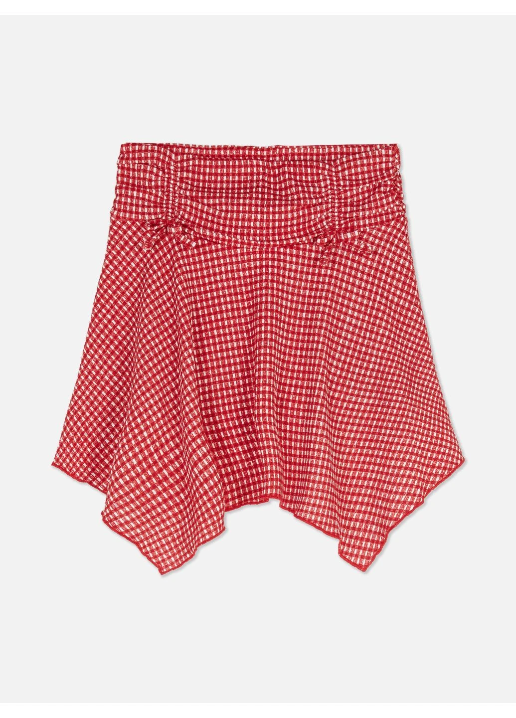 Спідниця літо,червоний в білу клітинку, Primark (394996235)