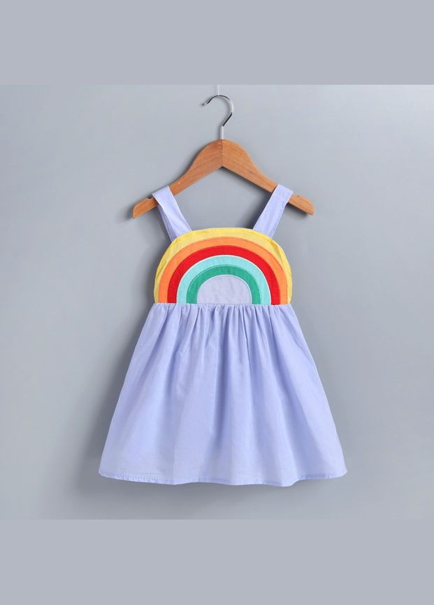 Блакитна сукня bright rainbow ( ) (7822) Qoopixie (291162536)